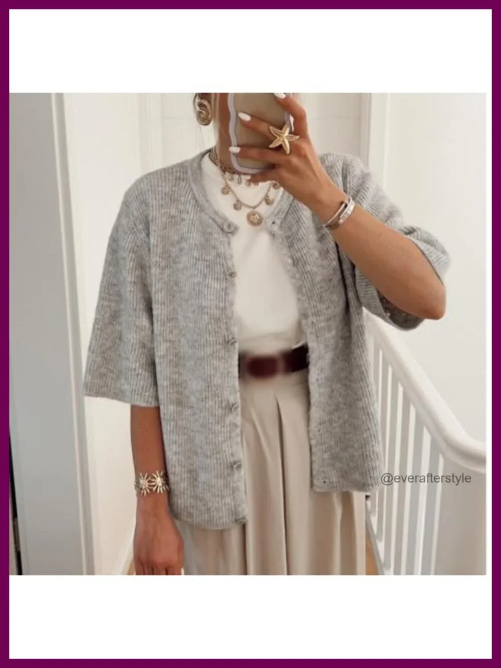 N/A chic cropped